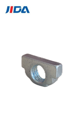 Q195 M5 Khớp nối kẽm màu xanh trắng Đai ốc hàn vuông Loại T Đai ốc bước