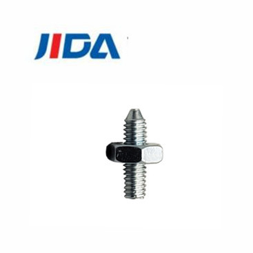 M2.5 9mm Cone End Hex Head Bulong và đai ốc Mạ kẽm trắng xanh