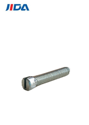 Máy có đầu rãnh tròn M3 X 16mm Vít màu xanh trắng Kẽm
