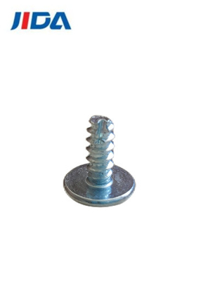 Máy khai thác đầu phẳng Allen Trục vít ST3x8 Kẽm trắng xanh